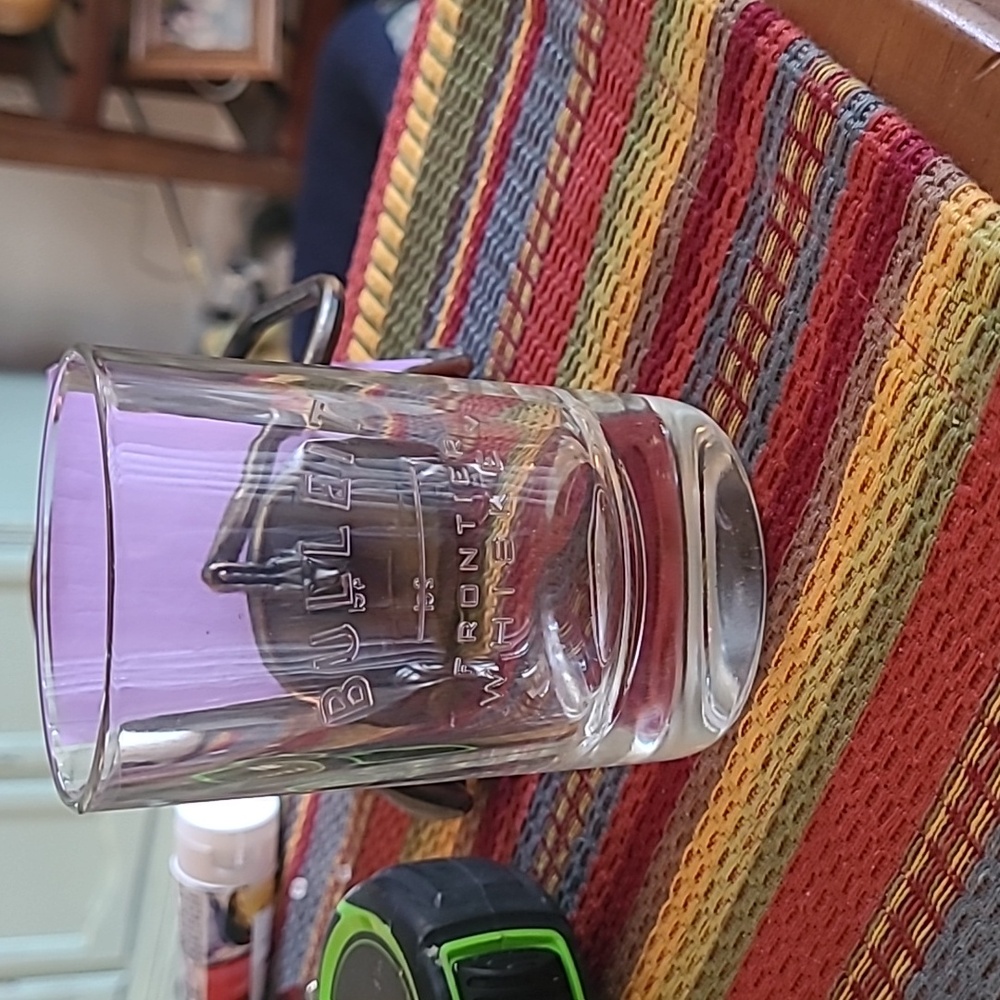 Bulleit shot glass